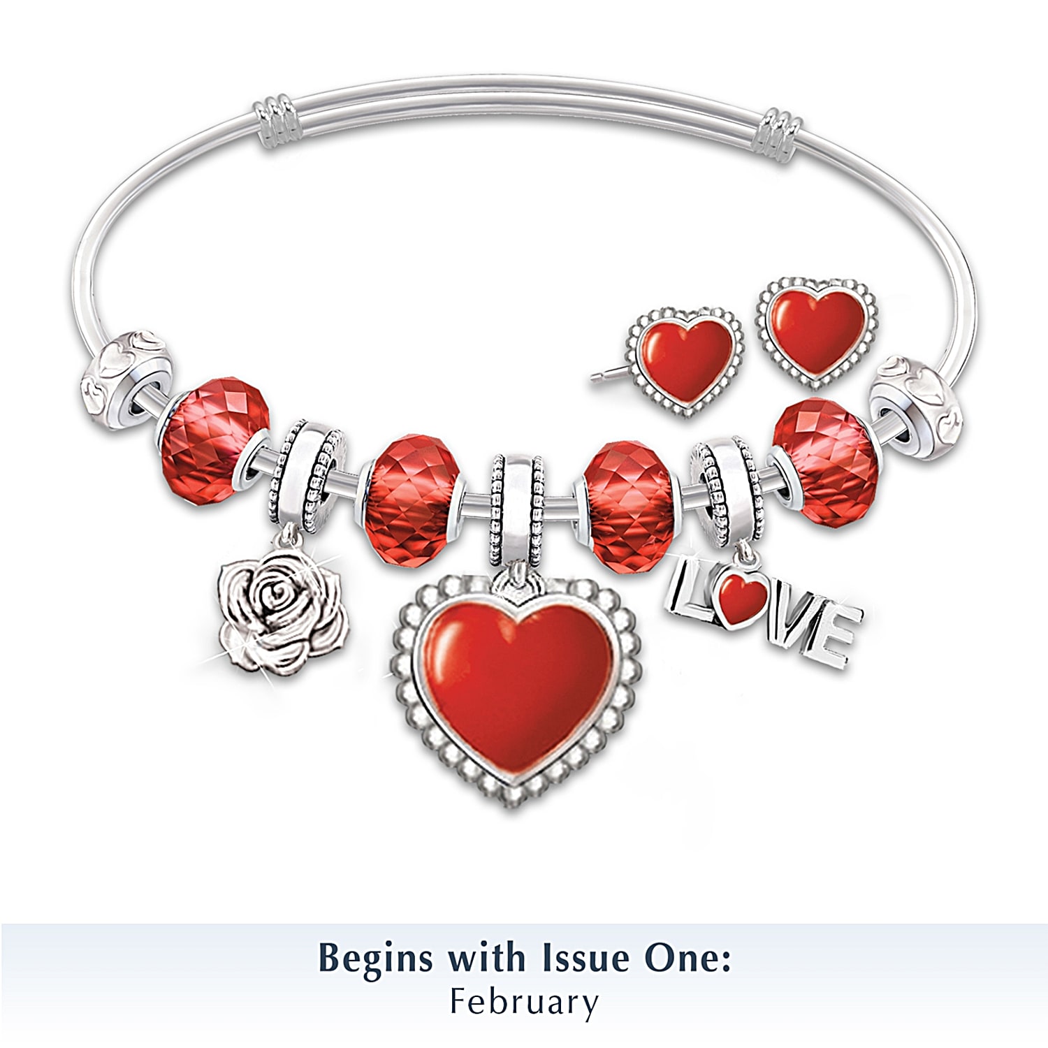 Pandora february bracelet clearance