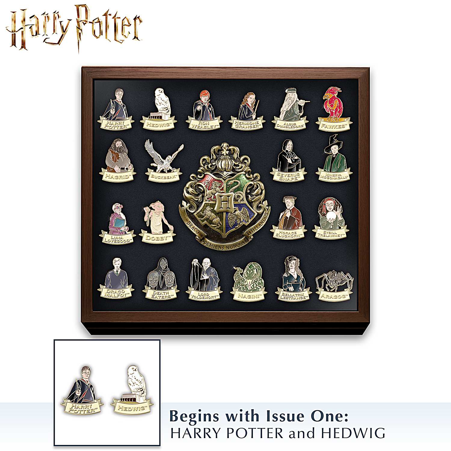 Dumbledore's Objects - the Latest Enamel Pins from Harry Potter Fan Club