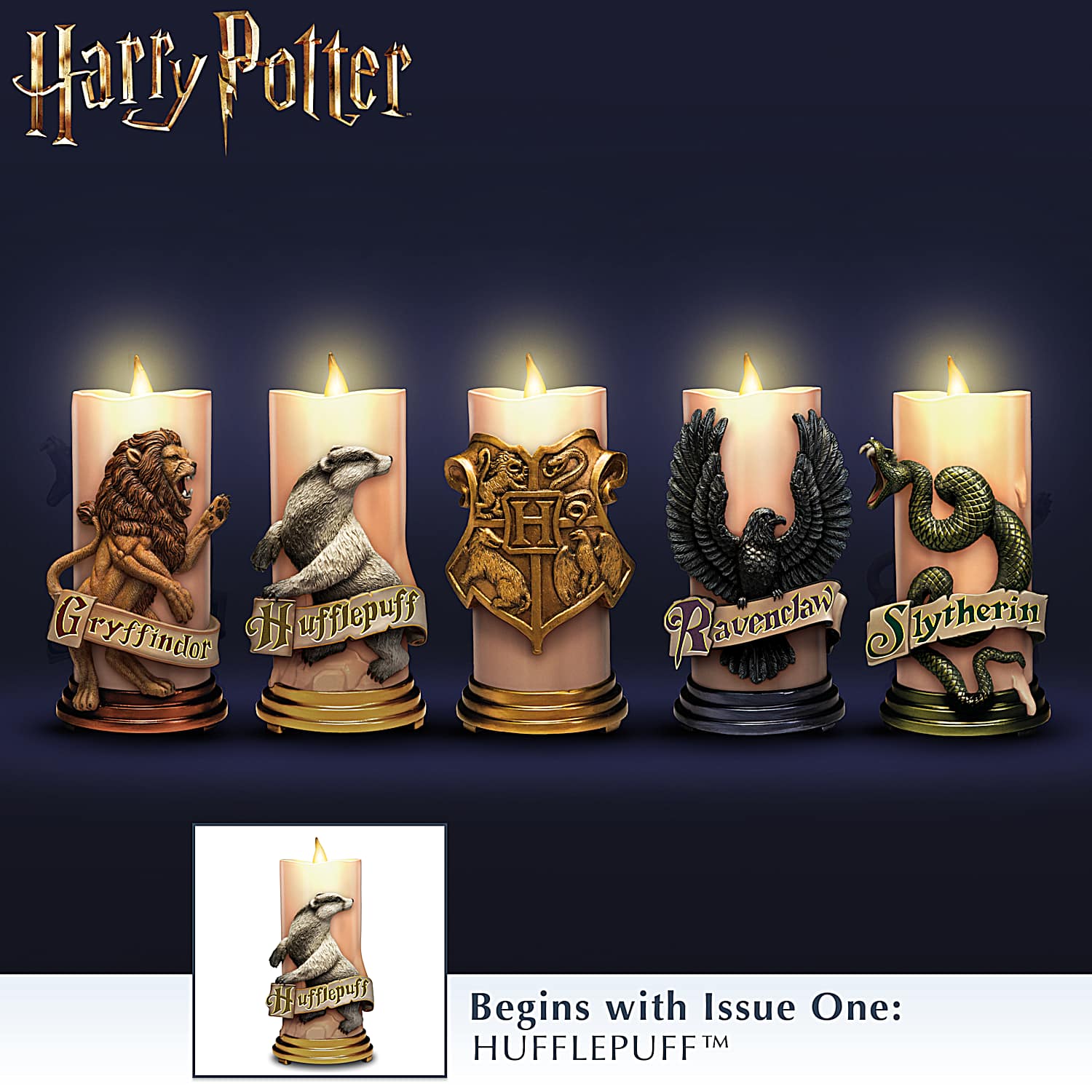 Officially Licensed HARRY POTTER HOGWARTS Remote-Controlled LED