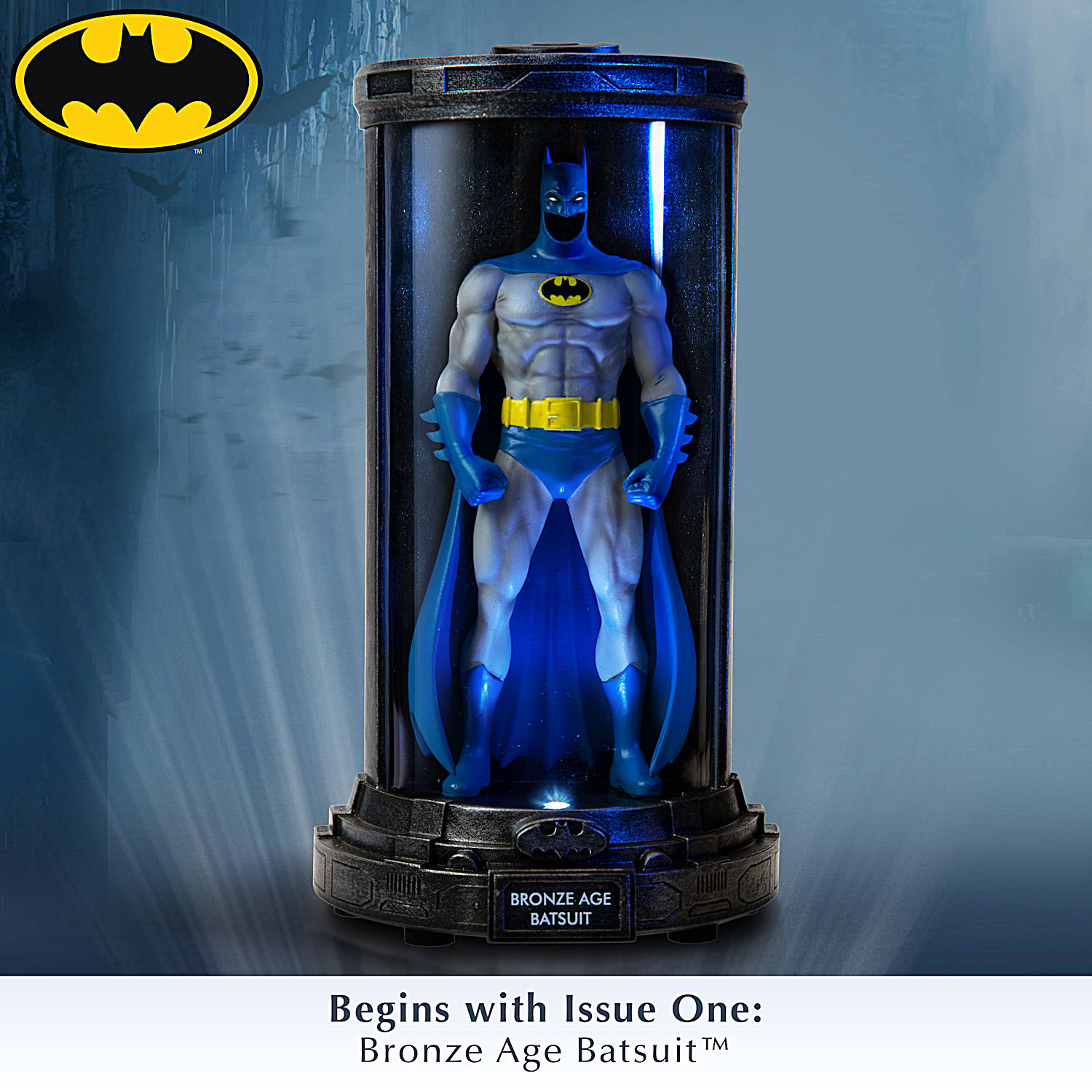 DC Comics BATMAN Sculptures Featuring Different Batsuit