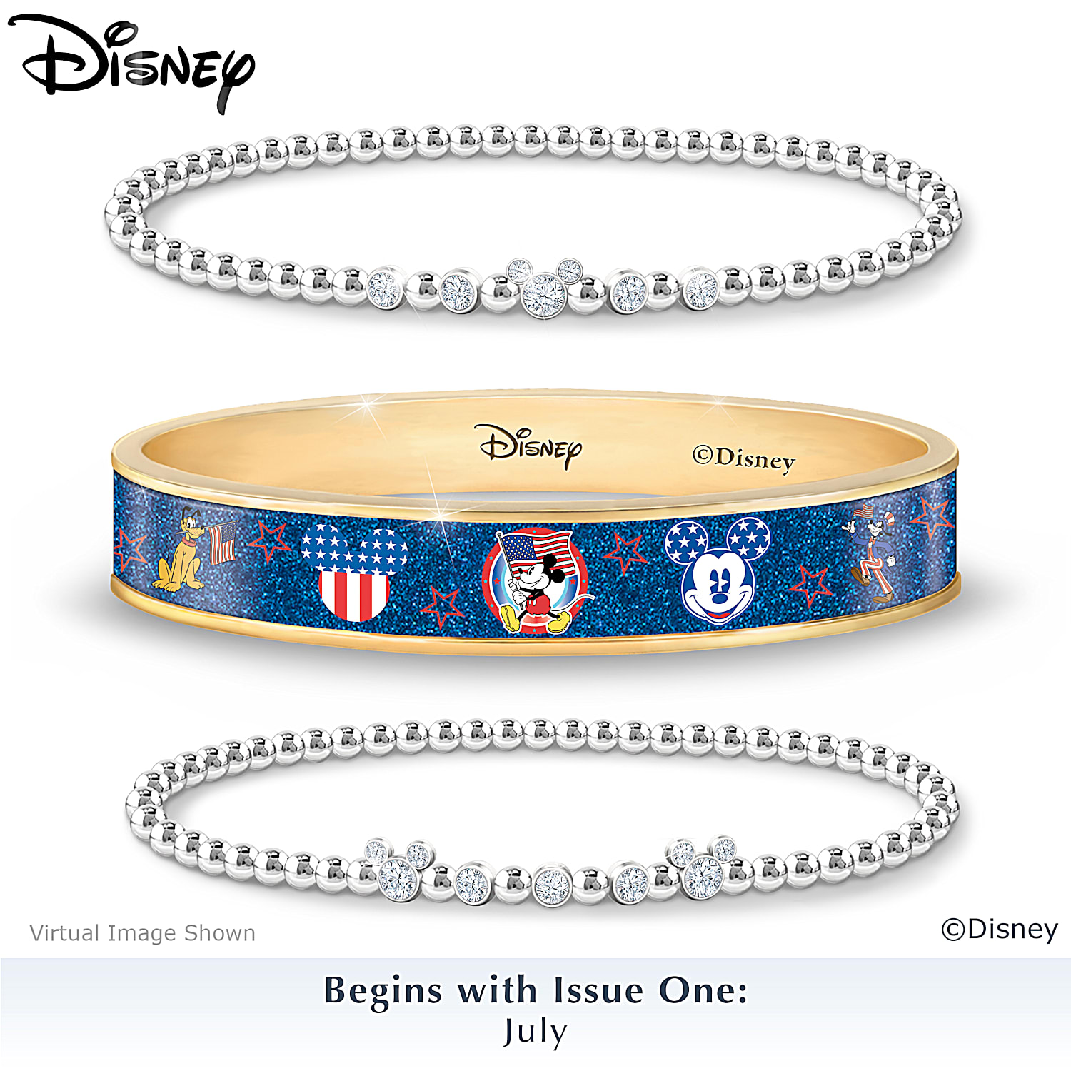 Mickey through the years bracelet on sale