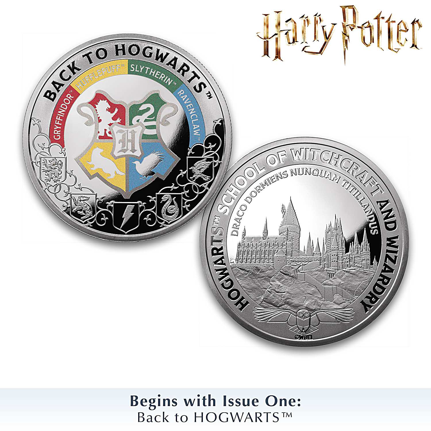 人気 ブランド 服をチェック - 最新トレンドファッション Back To HOGWARTS 99.9% Silver-Plated Proof Collection 金属工芸