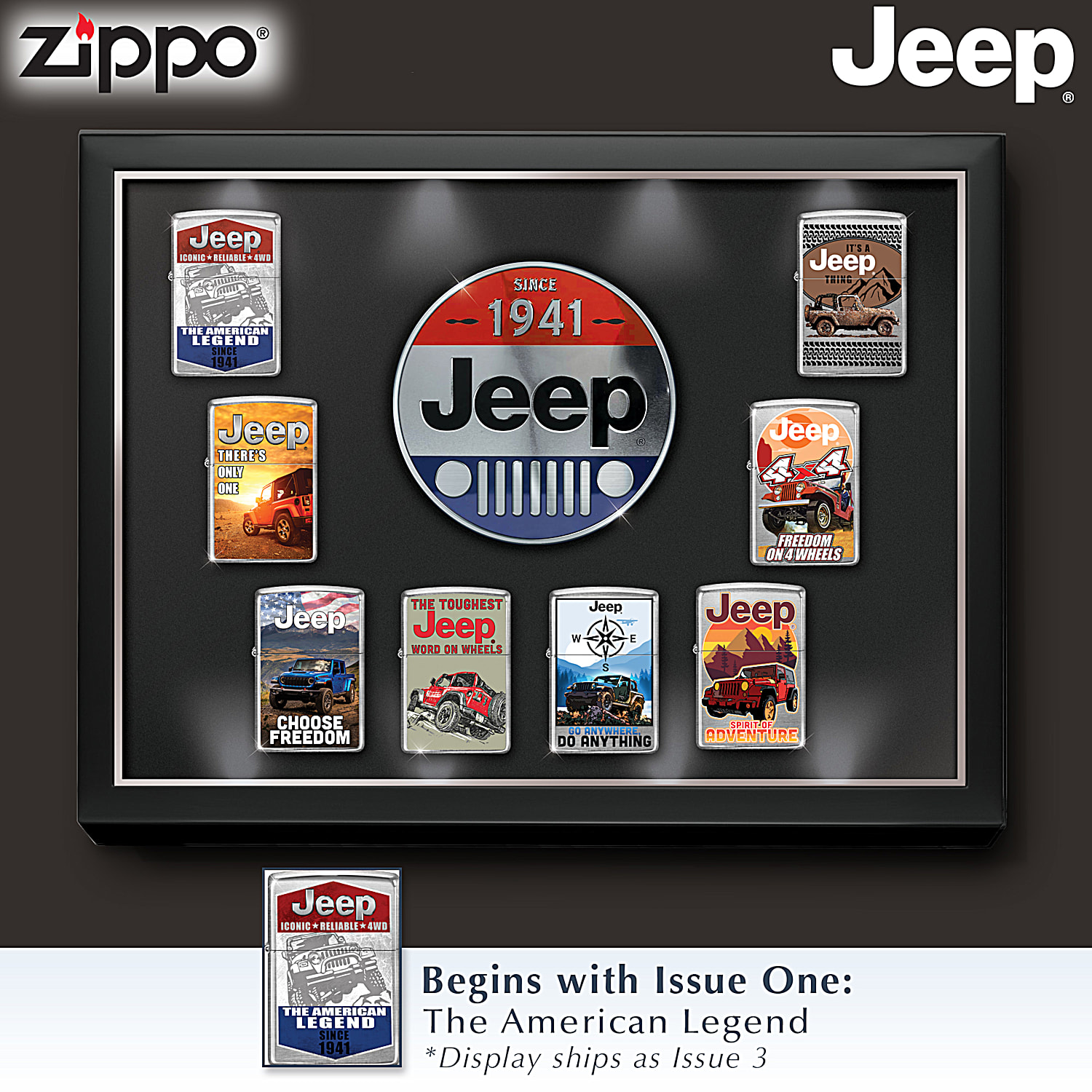 アパレル通販サイトランキング Lighter Zippo® Jeep® Collection Jeep Iconic Featuring ライト・ランタン