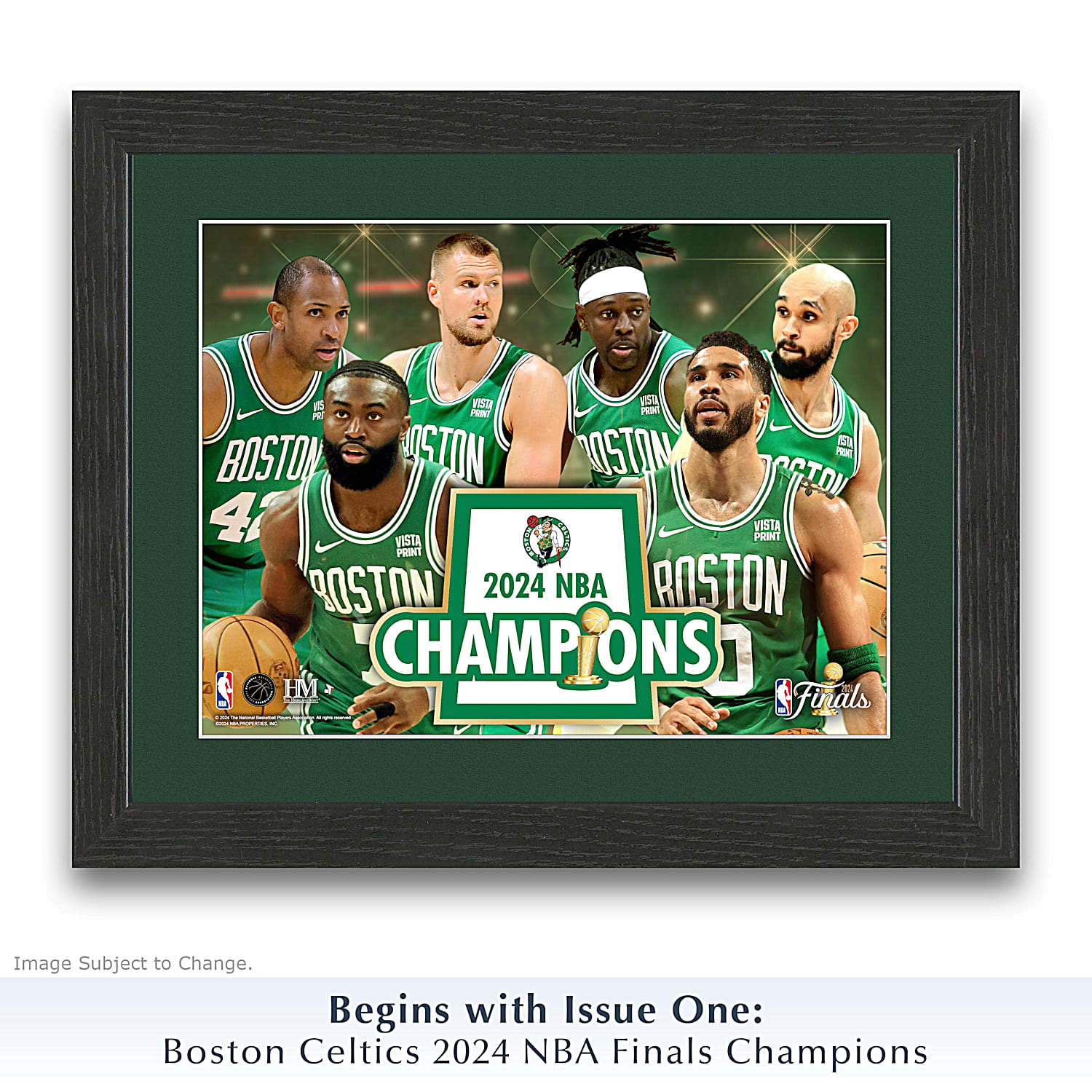 Celtics 2024 NBA Finals Champions Wall Decor Collection