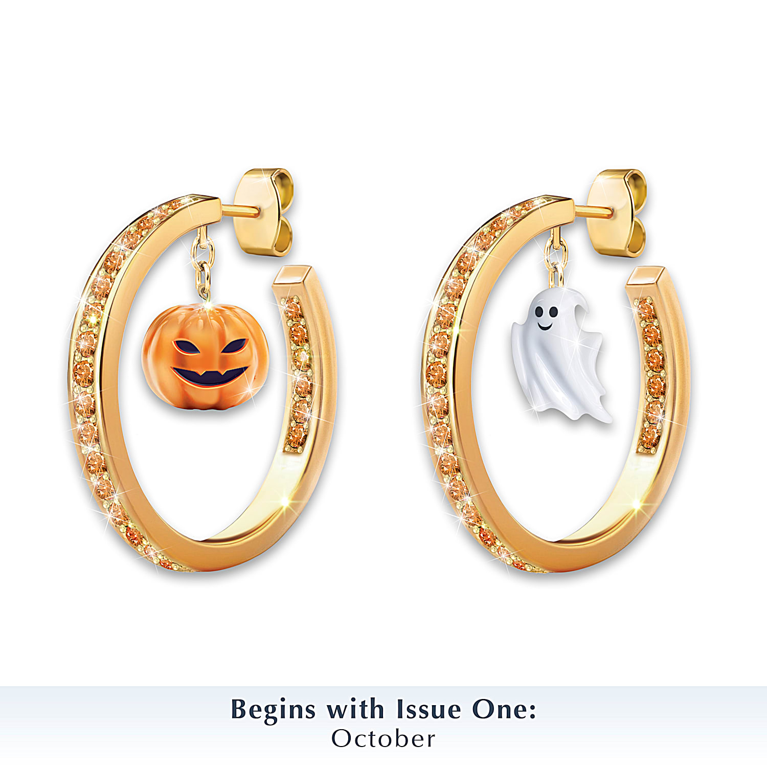 Gold- And Silver-Tone Seasonal Hoop Earring Collection