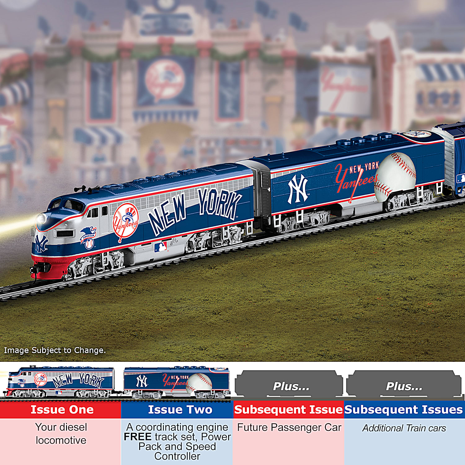 New York Yankees Express Train Collection