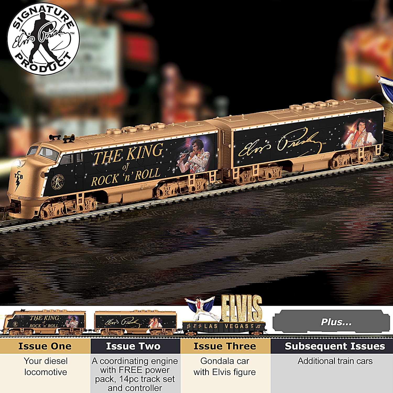 Bradford exchange train sets 2025