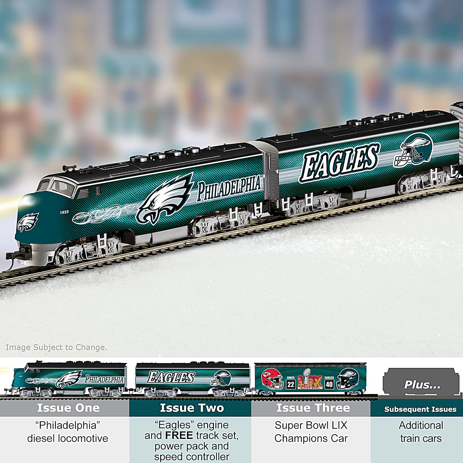 Nfl train set online