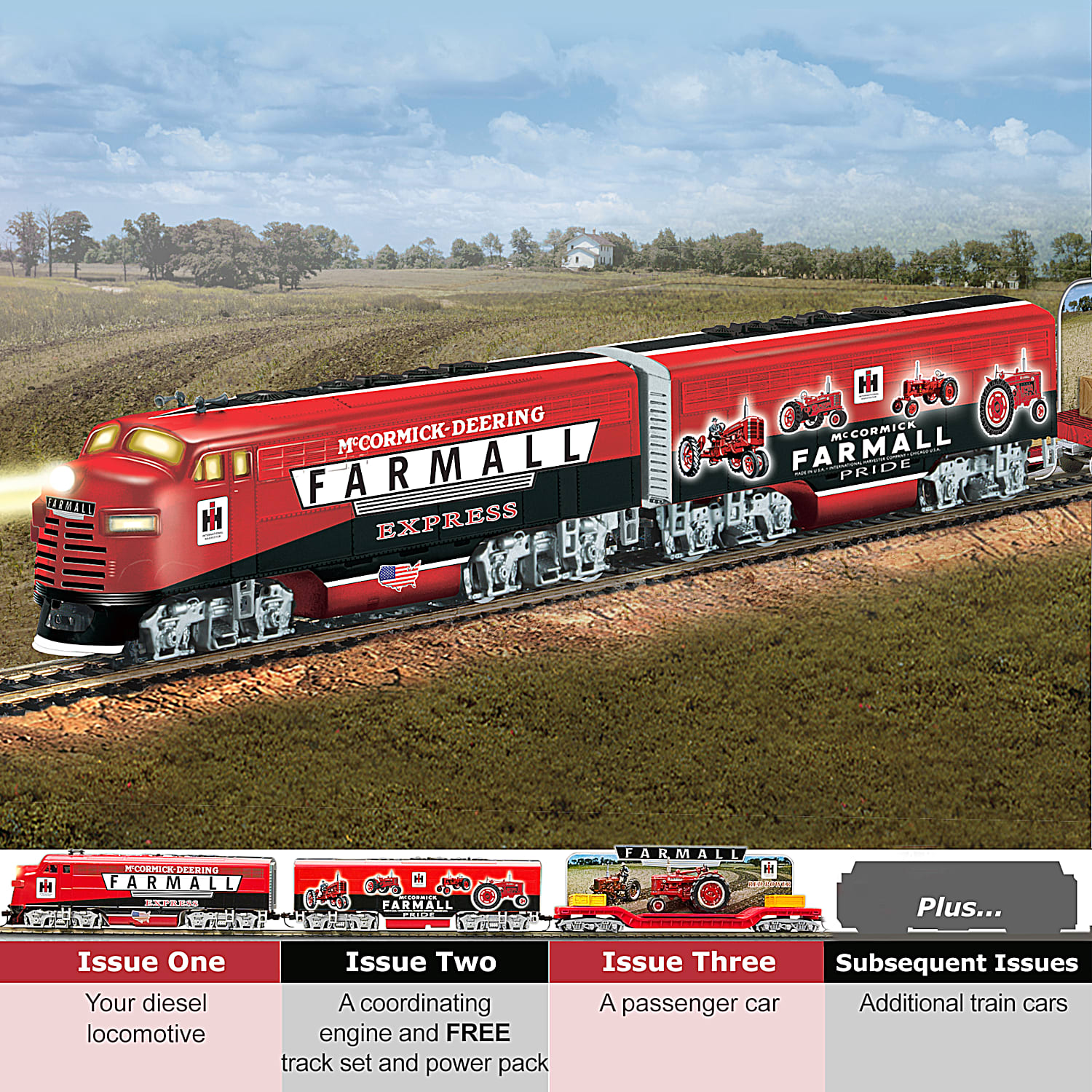 Farmall train set new arrivals