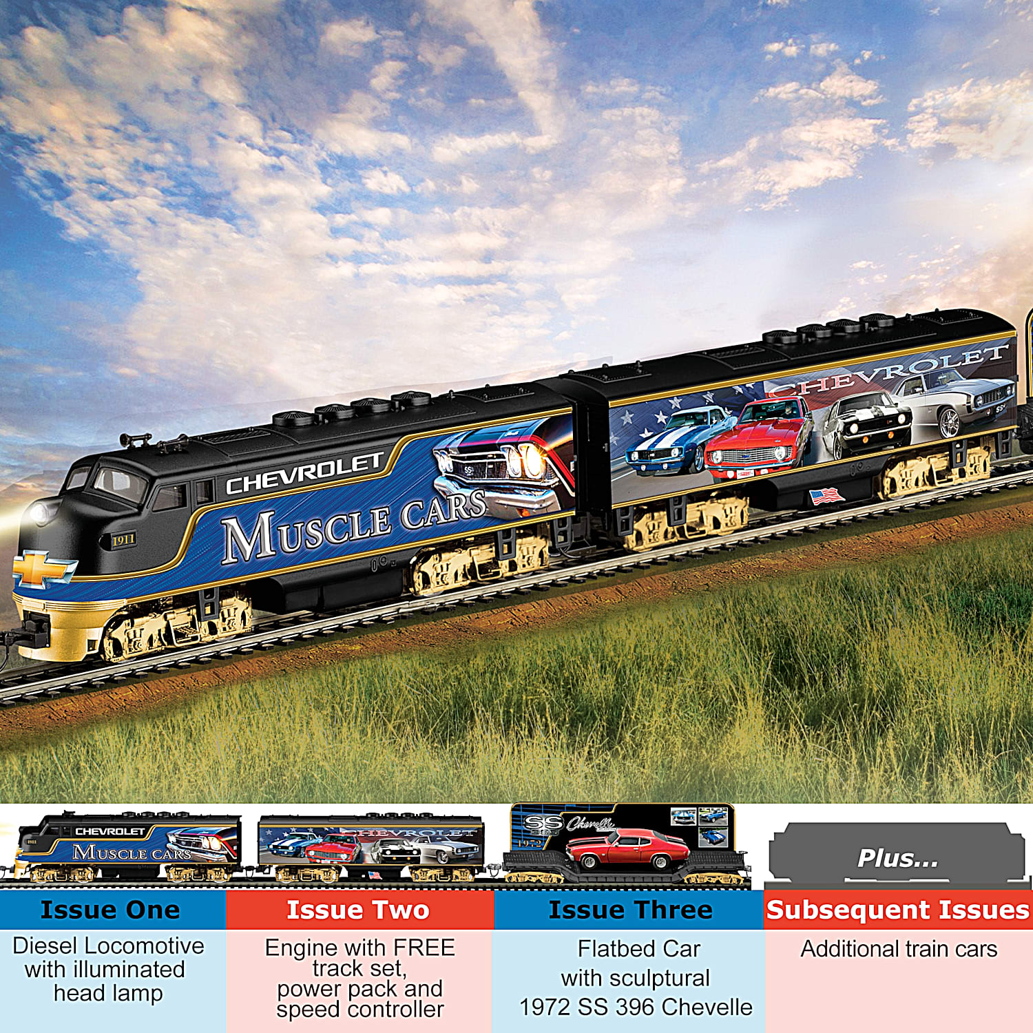 Cars hotsell train set