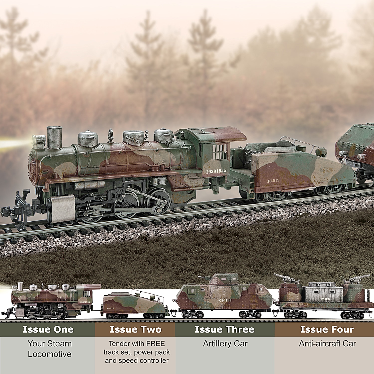 WWII Armored Express Train Collection