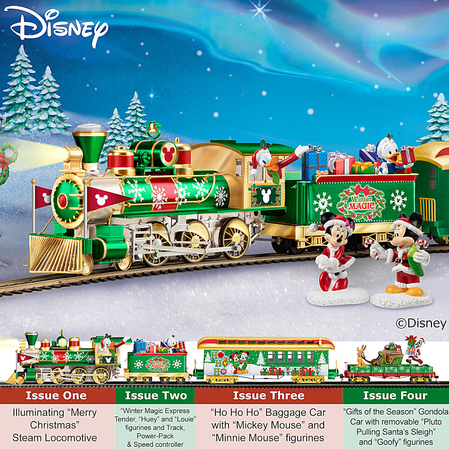 Hawthorne village disney train set best sale