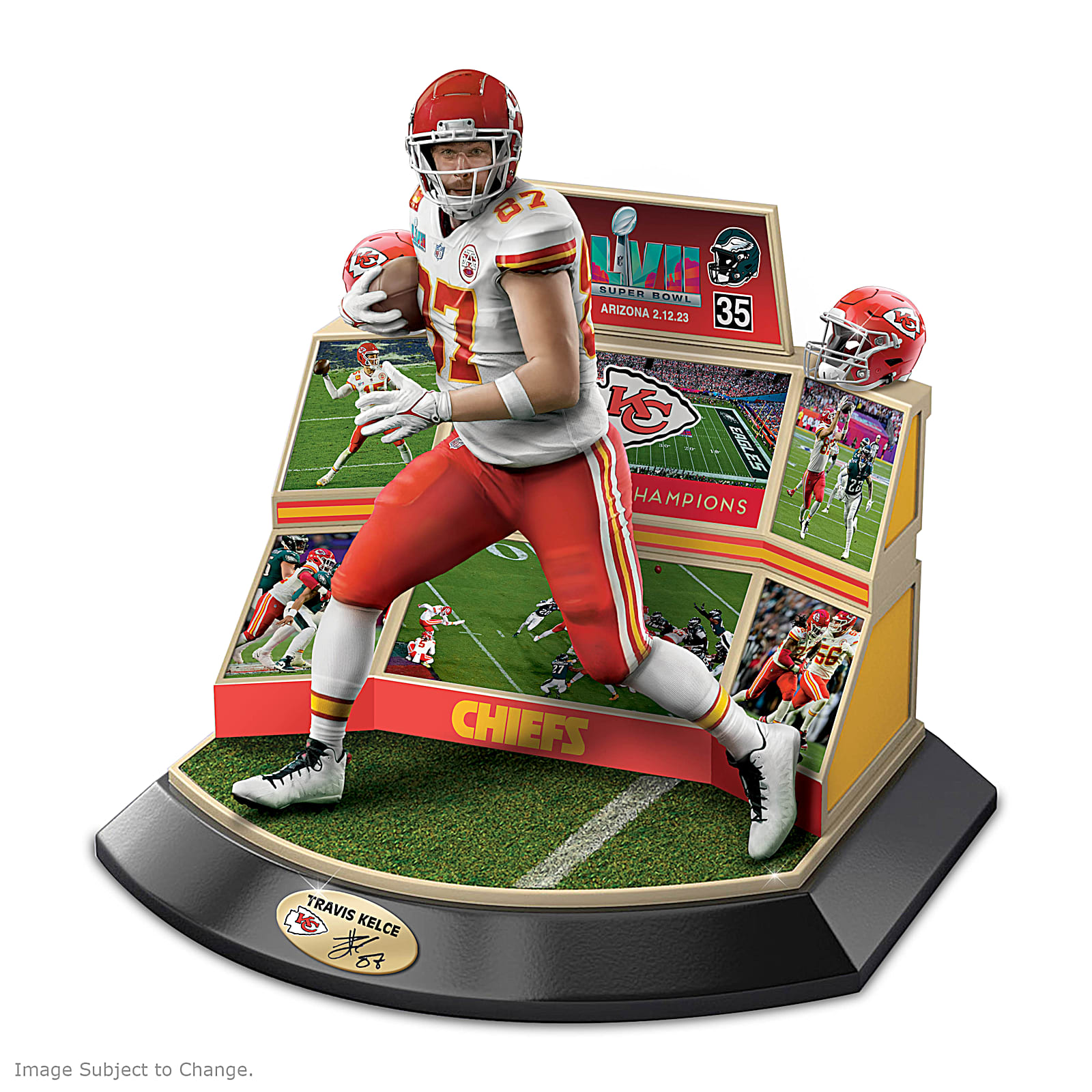 Kansas City Chiefs Mas ウニフォーム L Men's Nike Kadarius Toney Red Kansas City Chiefs Super Bowl