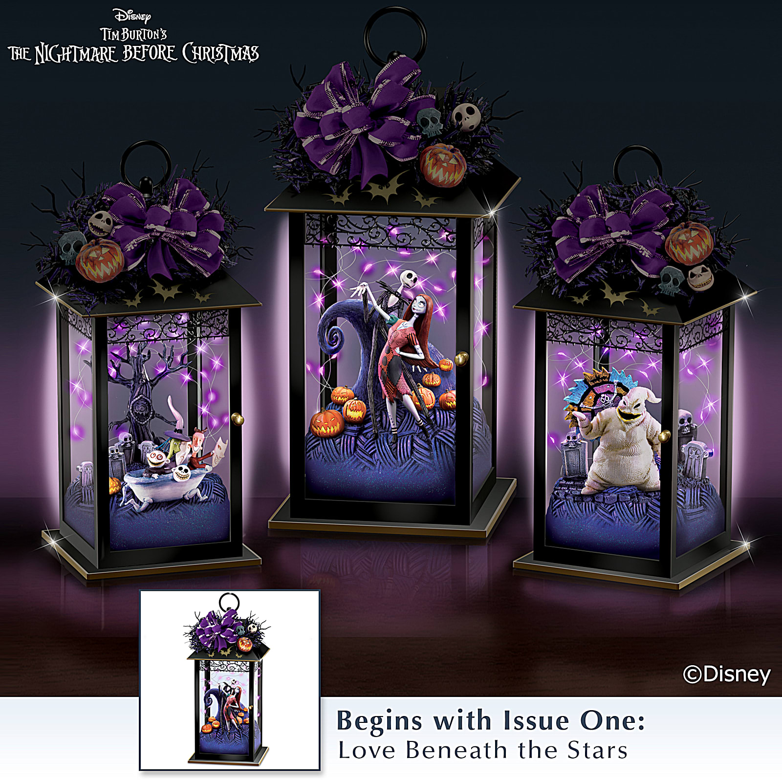 The Nightmare Before Christmas Illuminated Lanterns