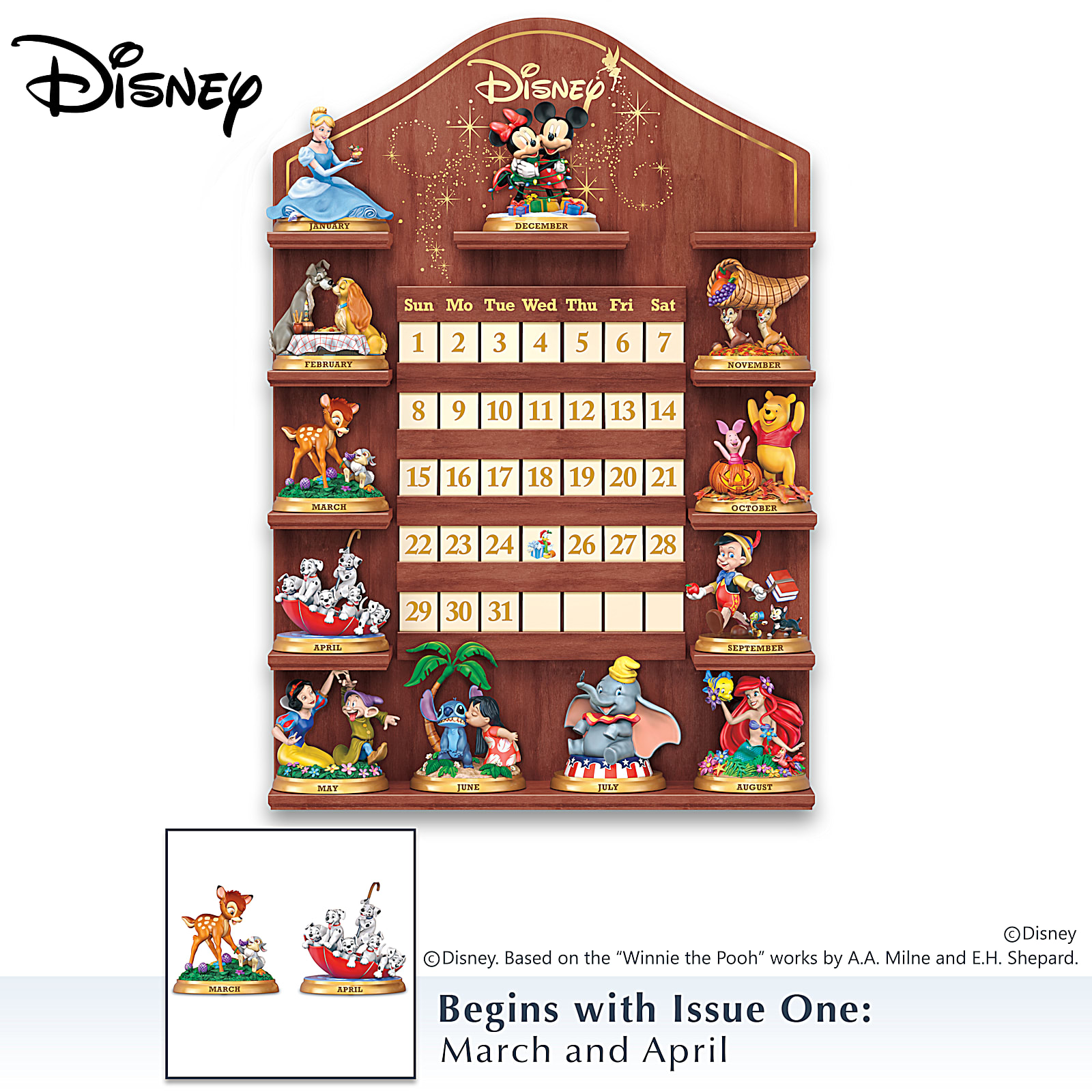 Disney Perpetual Calendar – Disney Collectible With Iconic