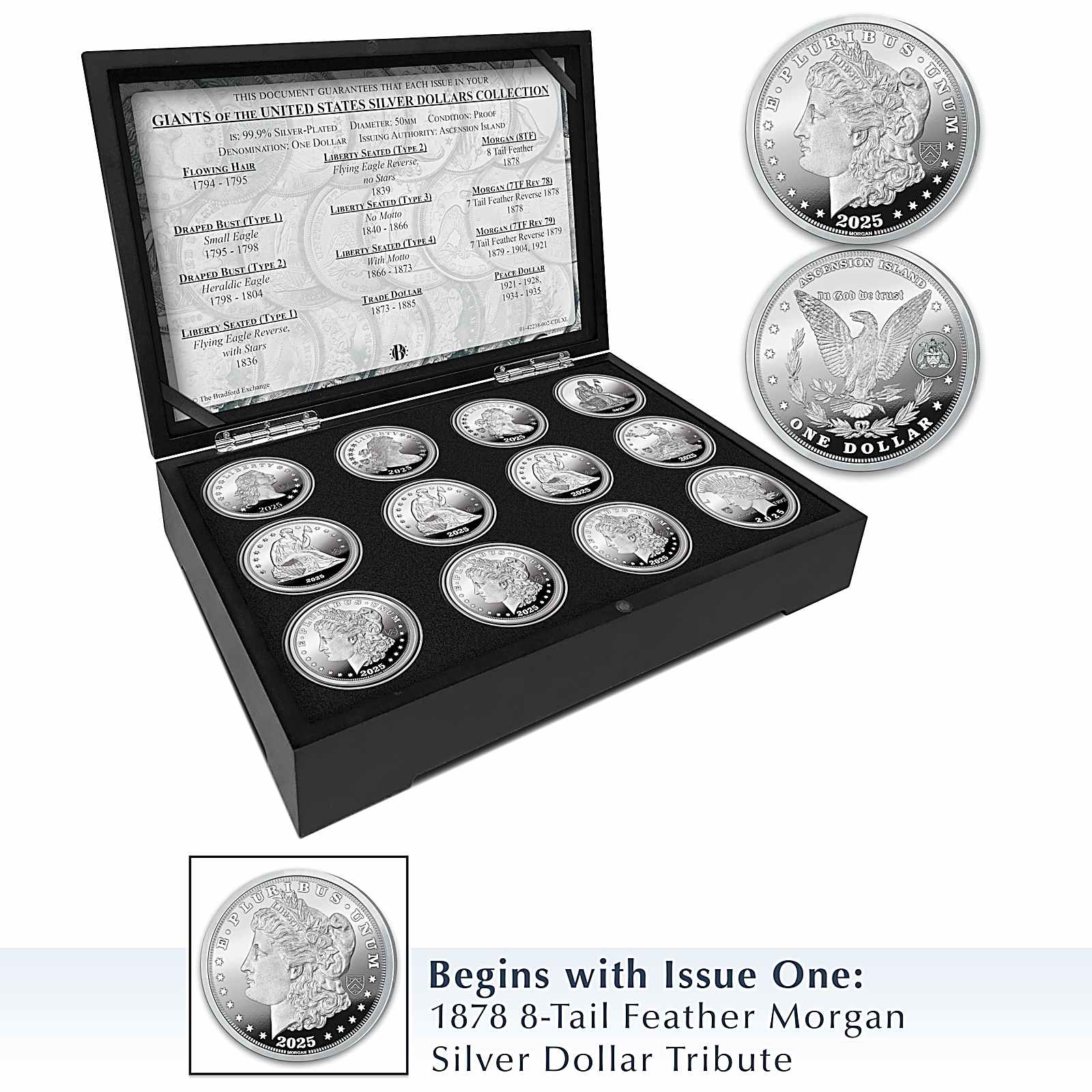 99.9% Silver-Plated Legal Tender 2025 U.S. Tribute Coin