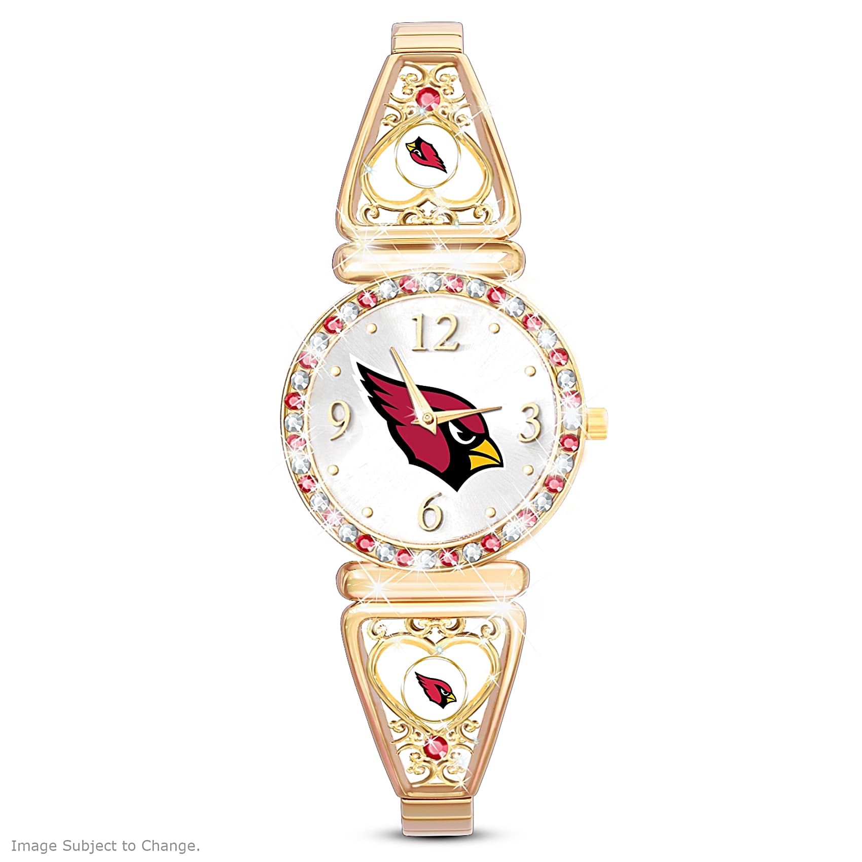 Arizona Cardinals Womens NFL Luxury Stainless-Steel Watch - (RARE) NEW Ultra RARE,UNIQUE Men main image 2
