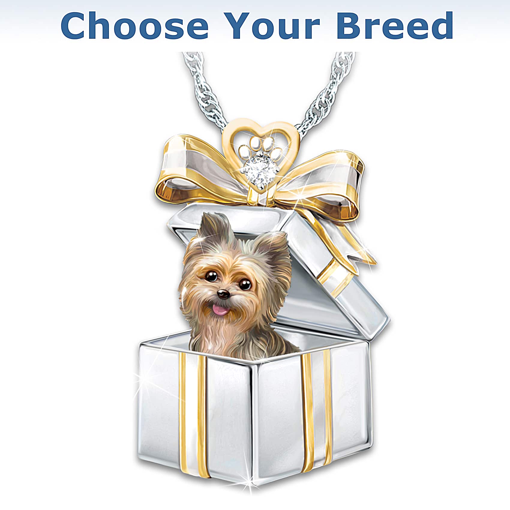 Gift Of Love 18K Gold-Plated Pendant Necklace Featuring A Sculpted