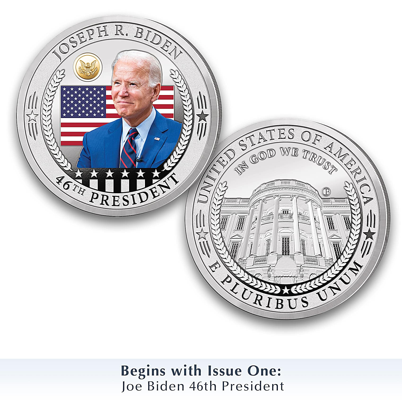 The Joseph R. Biden Legacy 2020 Presidential Nominee 99.9% Silver