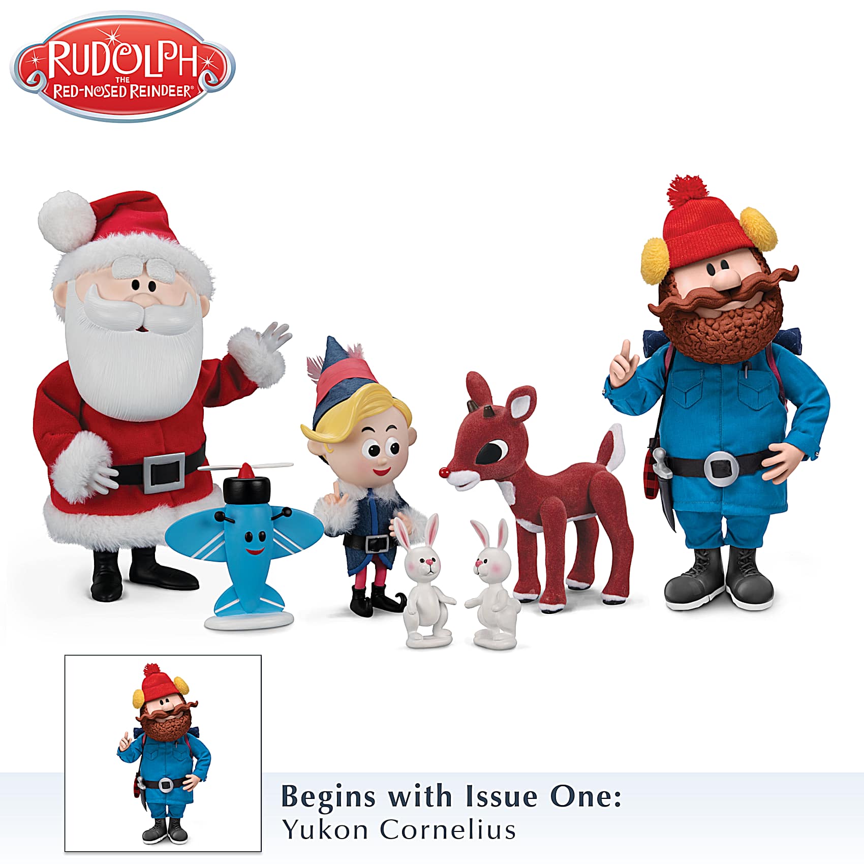 Rudolph The Red-Nosed Reindeer Poseable 1:1-Scale Hand-Painted