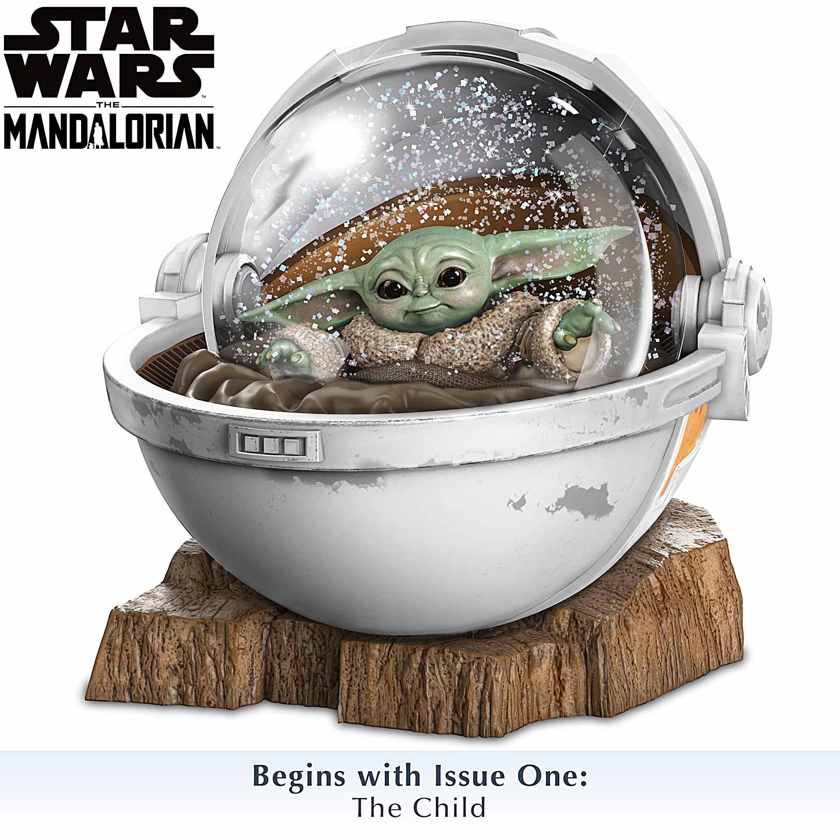 STAR WARS The Mandalorian The Child Glitter Globe Collection