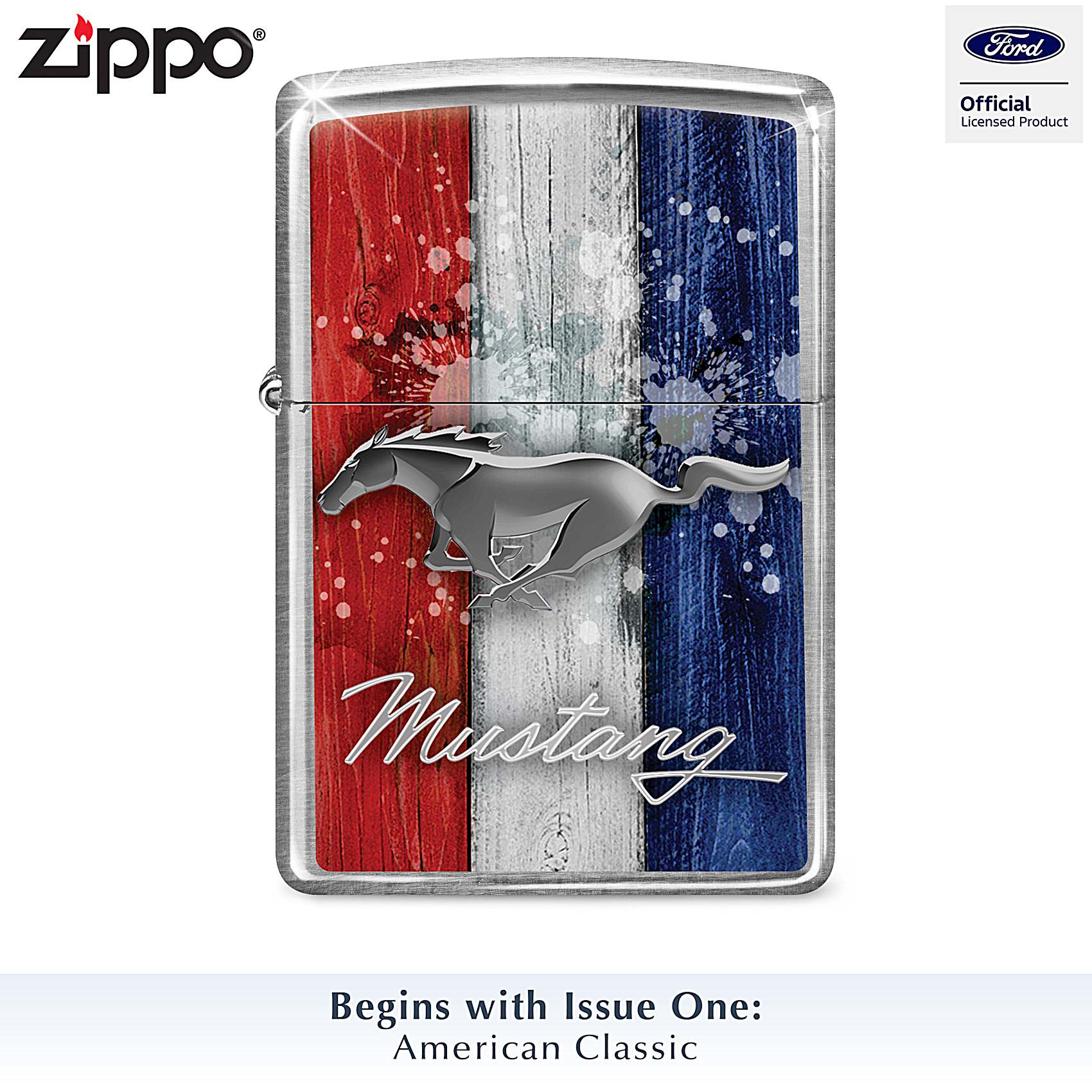 コレクション zippo Ford Mustang: An American Classic Zippo® Lighter Collection