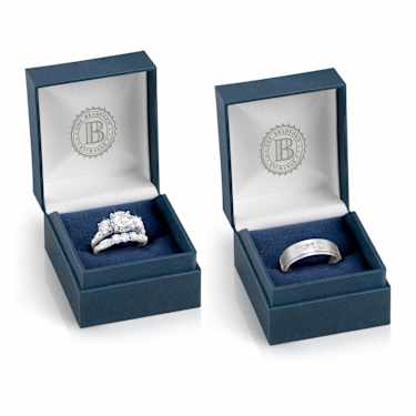 Infinite Love Personalized Sterling Silver Wedding Ring Set Infinite Love Personalized Sterling Silver Wedding Ring Set