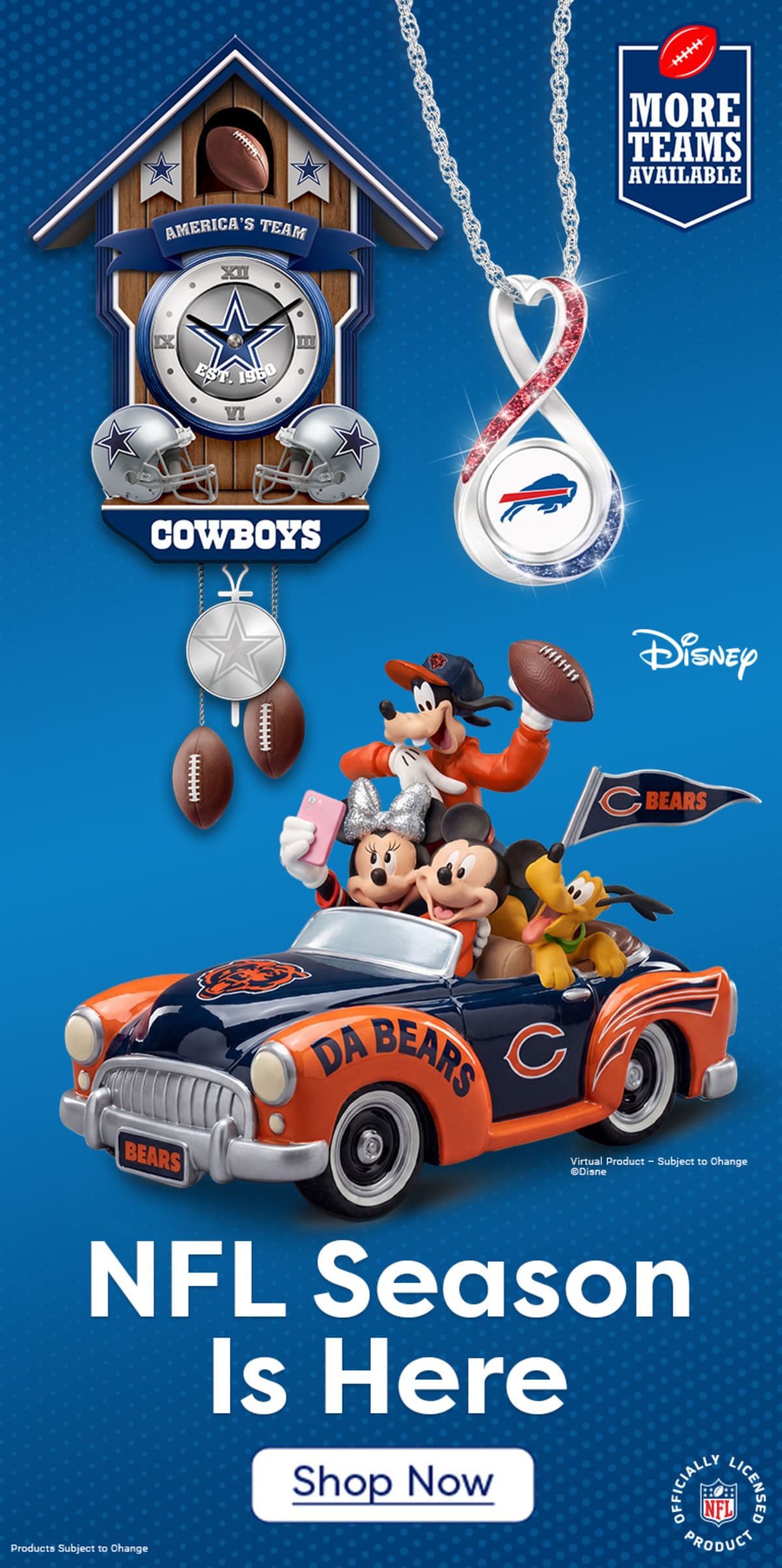NFL Season Is Here - Shop Now