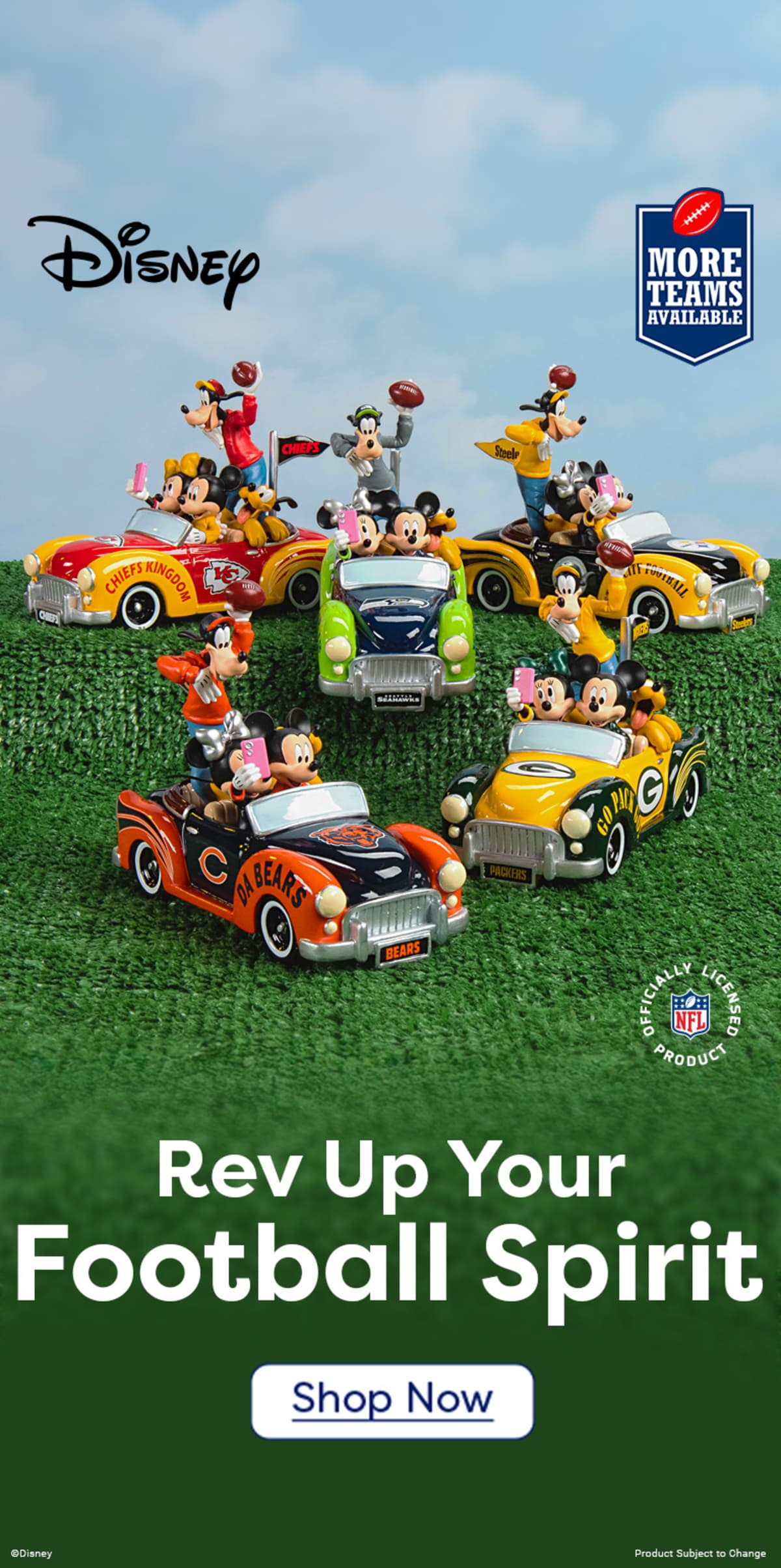 Rev Up Your Football Spirit - Shop Now
