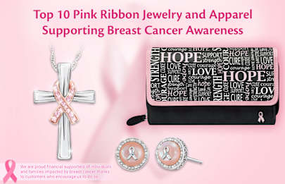 Top 10 Pink Ribbon Jewelry and Apparel Supporting Breast Cancer Awareness