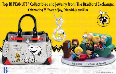 Top 10 PEANUTS Collectibles and Jewelry from The Bradford 