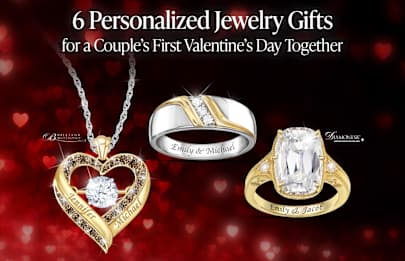 6 Personalized Jewelry Gifts for a Couple's First Valentine's Day
