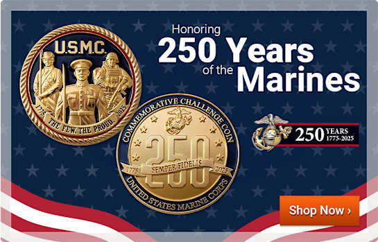 Honoring 250 Years of the Marines - Shop Now