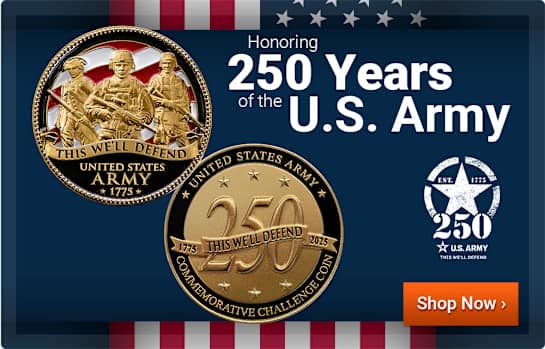 Honoring 250 Years of the U.S. Army - Shop Now
