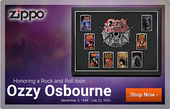 Honoring a Rock and Roll Icon - Ozzy Osbourne - December 3, 1948 - July 22, 2025 - Shop Now