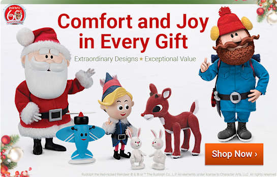 Comfort and Joy in Every Gift Extraordinary Designs - Exceptional Value - Shop Now