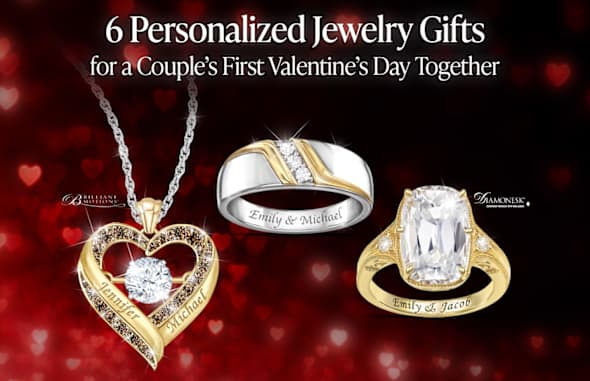 6 Personalized Jewelry Gifts for a Couple's First Valentine's Day