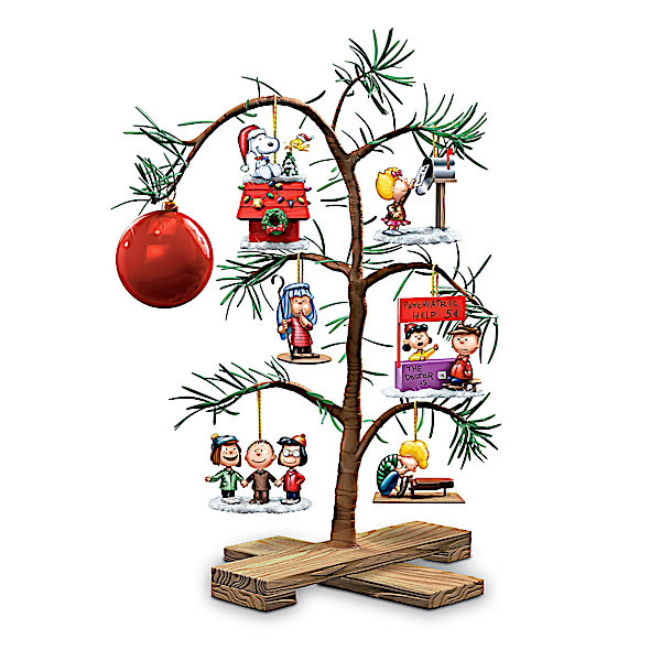Tabletop Tree: PEANUTS Classic Holiday Memories Tabletop Tree