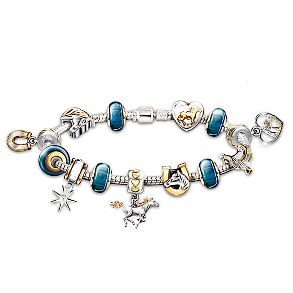 Spirit Of The Wind Horse Charm Bracelet