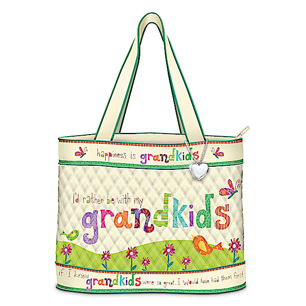 Grandmother Tote Bag: Grandkids Rule!