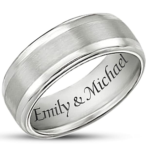 Men's Ring: Our Forever Love Personalized Ring - Personalized Jewelry