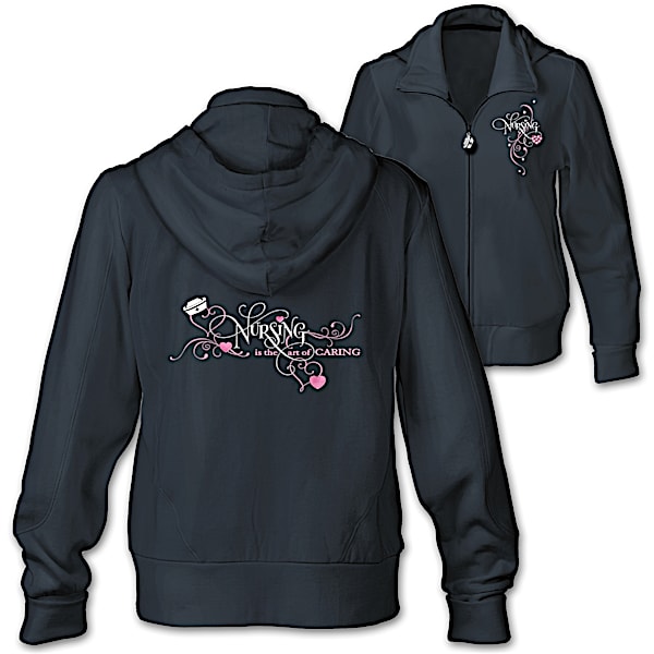 Nursing Women's Hoodie: The Art Of Caring