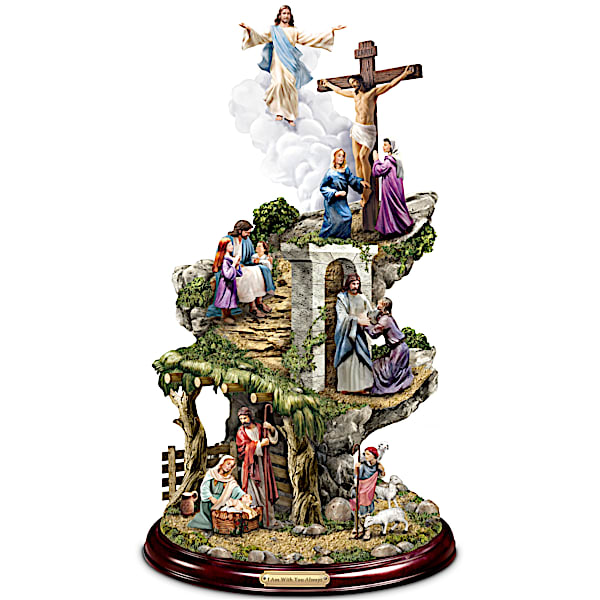 Thomas Kinkade Life Of Christ Sculpture