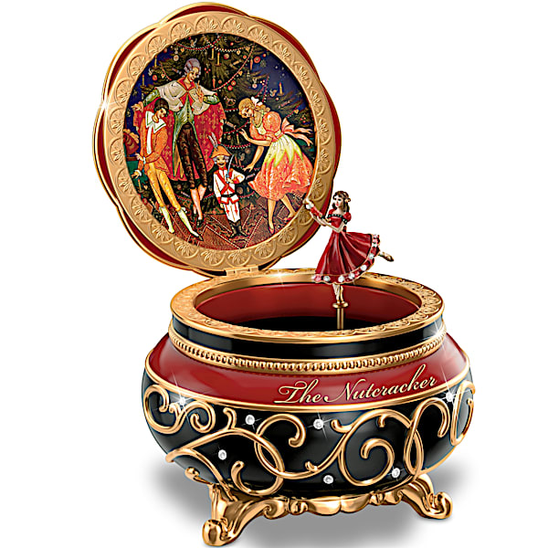 Music Box: Clara And The Nutcracker Heirloom Music Box