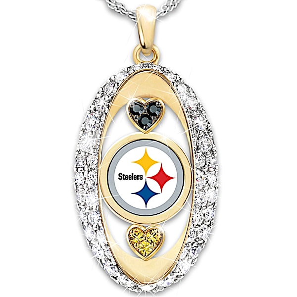 For The Love Of The Game NFL Pittsburgh Steelers Women's Necklace