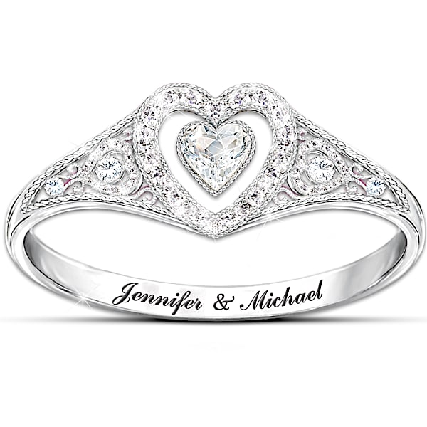 Ring: Our Timeless Love Personalized Ring - Personalized Jewelry