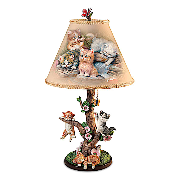 Lamp: Country Kitties Lamp