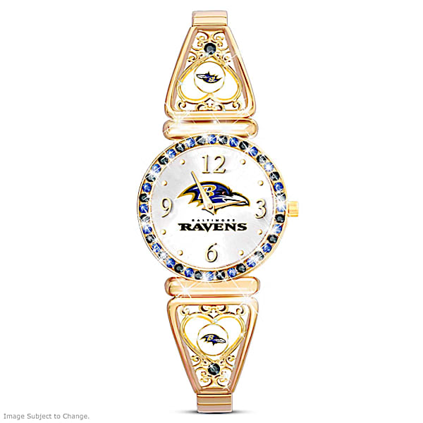 My NFL Baltimore Ravens Ultimate Fan Women's Watch