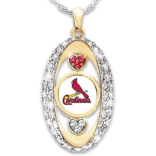 For The Love Of The Game St. Louis Cardinals Pendant Necklace