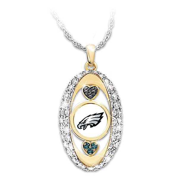 For The Love Of The Game NFL Philadelphia Eagles Women's Necklace
